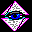 Icon Nr. 52992 (32 x 32 px, 16 Farben): Augen (Kategorie Comic) Augen