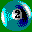 Icon Nr. 54445 (32 x 32 px, 16 Farben): Billiardkugel (Kategorie Spiel, Freizeit und Sport) Billiardkugel