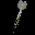 Icon Nr. 54465 (32 x 32 px, 16 Farben): Dartpfeil (Kategorie Spiel, Freizeit und Sport) Dartpfeil