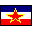 Icon Nr. 55210 (32 x 32 px, 16 Farben): Flagge (Kategorie Länder und Flaggen) Flagge
