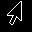 Icon Nr. 55274 (32 x 32 px, 16 Farben): Pfeil (Kategorie Formen, Figuren und Symbole) Pfeil