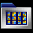 Icon Nr. 58346 (48 x 48 px, 256 Farben): System Style Razor Art - Program Group (Kategorie System-Style-Sets) System Style Razor Art - Program Group