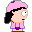 Icon Nr. 59915 (32 x 32 px, 16 Farben): Southpark - Wendy Side (Kategorie Comic) Southpark - Wendy Side