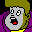 Icon Nr. 59937 (32 x 32 px, 16 Farben): Freakazoid (Kategorie Comic) Freakazoid